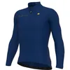 Image de Alé Cycling Maillot à Manches Longues Solid Fondo 2.0 pour Homme, Bleu, L