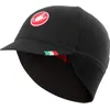 Image de CASTELLI CA5W0|#Castelli Mixte Difesa Thermal Cap Chapeau de cyclisme, black red, Taille unique EU