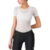 Image de Castelli Pro Mesh W Short Sleeve Maillot de Cyclisme pour Femme, Respirant et léger, Optimal pour des Conditions Chaudes, Haute Performance, Blanc, Small
