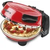 Image de G3 Ferrari G10032 Pizzeria Snack Napoletana, Forno Pizza Plus ÉVO, Double Pierre Réfractaire (diamètre 31 cm), 1200 W, Minuteur 5', Livre de Recettes inclus, Rouge