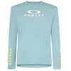 Image de Oakley Maillot à Manches Longues Seeker Flow pour Homme, Pacifique, L