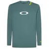 Image de Oakley Maillot à Manches Longues recyclé Free Ride pour Homme, Pacifique, L