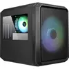 Image de Case QBO 8 Evo - Micro ATX, USB3, 200 + 120 mm ARGB Fan, Card Reader, 3X Trasp Window