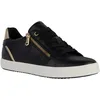 Image de Geox Fille Blomiee Racine Accueil Femme Baskets-Mode, Black Lt Gold, 40 EU