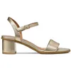 Image de Geox Femme D Aurely 50 B Sandales à Talons, Doré, 38 EU