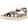 Image de Geox Femme D Xand 2S B Sandales de Sport, Doré, 36 EU