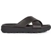 Image de Geox Homme U Spherica Ec6 B Sandales Claquettes, Marron foncé, 43 EU