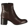 Image de Geox Bottines D New Asheel C Ankle pour femme, Marron foncé., 36 EU