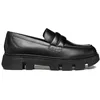 Image de Geox Mocassins D Vilde C pour Femme, Noir, 38 EU
