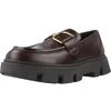 Image de Geox D Vilde HMoccasin pour Femme, café, 38 EU