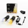 Image de Twinkly Strings 250 LED Blancs, Bande LED Intérieur et Extérieur, Lumières LED Smart Blanc Chaud à Froid, Compatible avec Alexa et Google Home, IP44, Contrôle via App, Fil Noir, 20m