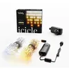 Image de Twinkly Icicle 190 LED Blanc, Lumières Cascade LED Extérieur et Intérieur, Lumières LED Smart Blanc Chaud et Froid, Compatible Alexa, Google Home, IP44, Contrôle App, Fil Transparent, 5.5m