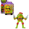 Image de TORTUES NINJA Les Tortues Ninja, Figurine articulée de 12 cm, avec armes, Raphael, Jouet pour enfants dès 4 ans, TU8053