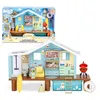 Image de Bluey Beach Cabin Playset, Maison de la Plage du Chien Bleu, Jouet avec Figurine, Accessoires, Piscine, Lunettes, Flotteur, Barbecue, Maison Bleue, célèbre (BLY66000)