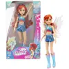 Image de Winx Club Poupée Articulée Bloom avec Ailes Lumineuses - Figurine de Mode de 26 cm pour Enfants de 3 Ans et Plus