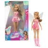 Image de Winx Club Poupée Articulée Flora avec Ailes Magiques Lumineuses et Tenue de Fée, 26 cm, Idée Cadeau pour Enfants dès 3 Ans