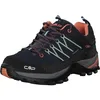 Image de CMP Rigel Low WMN Trekking Shoes WP Femme Chaussures de randonnée, Bleu Foncé Vert Rose Pêche B Blue Giada Peach, 40 EU