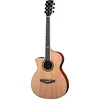 Image de EKO GUITARS   NXT A100CE LH Natural, Guitare Acoustique, Table en Épicéa, Éclisses et Fond en Tilleul, Touche en Roupanà d’Amérique du Sud, Forme Auditorium Cutaway, Couleur Natural