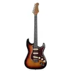 Image de EKO GUITARS   Guitare Électrique ST 300, Corps en Peuplier, Manche en Érable, Touche en Laurier, 3 Micros Single-Coil, Pont Tremolo, 22 Frettes, Diapason 650 mm, Couleur Sunburst