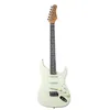 Image de EKO GUITARS   Guitare Électrique ST-300, Corps en Peuplier, Manche en Érable, Touche WPC 22 frettes, 3 Micros Single-Coil, Pont Tremolo, Diapason 650 mm, Couleur Olympic White