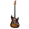 Image de EKO GUITARS   Guitare Électrique ST 400, Corps en Paulownia, Manche en Érable, Touche en Laurier, 3 Micros Single-Coil, Pont Tremolo Vintage, 22 Frettes, Couleur Sunburst