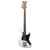 Image de EKO GUITARS - JB-400 Basse Électrique, 4 Cordes, Corps en Paulownia, Manche en Érable, Touche en Laurel, Micro Type Jazz, Couleur Vintage White