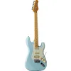 Image de EKO GUITARS   Guitare Électrique ST-351, Corps en Peuplier, Manche en Érable, Touche en Érable, Micros H-S-S, Chevalet Tremolo Vintage, 22 Frettes, Diapason 648 mm, Couleur Daphne Blue