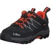 Image de CMP Kids Rigel Low Trekking Shoes Kids WP Mixte Enfant Chaussures de randonnée, Gris Orange Vif Antracite Flash Orange, 41 EU