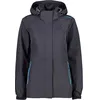 Image de CMP - Veste femme avec zip et capuche respirante, Anthracite, XS