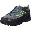 Image de CMP Moon Low Trekking Shoe WP, Chaussures de Marche Homme, Grey Verde Fluo, 40 EU