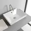 Image de Scarabeo Teorema 2.0 Vasque à encastrer par-dessus, 5130BK,