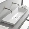 Image de Scarabeo Teorema 2.0 Vasque à encastrer par-dessus, 5133BK,