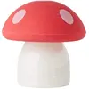Image de Legami - Caoutchouc avec taille-crayon Magic Mushroom, 0,4 x 5 cm, version rouge, pour effacer et tempérer avec précision, gomme avec taille-crayon en forme de champignon