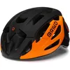 Image de Briko Blaze, Helmet Unisexe Adulte, Matt Black-Orange, M
