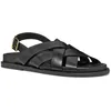 Image de Geox Femme D ADELASH A Sandale à glissière, Black, 37 EU
