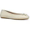 Image de Geox Femme D Palmaria B Ballerines Plates, Papyrus, 36 EU