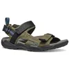 Image de Geox Homme U TERRENO + Grip B Sandale de Sport, Military, 46 EU