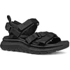 Image de Geox Homme U SPHERICA Actif X S Sandale de Sport, Black, 39 EU