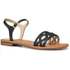 Image de Geox Femme D Sozy S A Sandale à glissière, Black, 38 EU