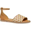 Image de Geox Femme D NAILEEN C Sandale à glissière, Camel/Papyrus, 38 EU