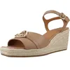 Image de Geox Femme D PANAREA B Sandale compensée, Beige, 39 EU