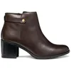 Image de Geox Bottines D New ASHEEL pour femme, marron foncé, 37 EU, marron foncé, 37 EU