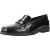 Image de Geox D CLORIDIE Mocassins pour Femme, Noir, 37 EU, Noir, 37 EU