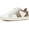Image de Geox Femme D Blomiee Basket, Beige, 40 EU