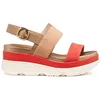 Image de Geox Femme D Gardenia A Sandales compensées, Peach Lt Brown, 40 EU