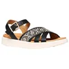 Image de Geox Femme D Xand 2s B Sandales compensées, Noir, 39 EU
