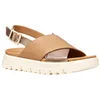 Image de Geox Femme D Xand 2.1s E Sandales compensées, Beige DK Beige, 37 EU