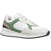Image de Geox Homme U Branthon B Basket, Olive Blanche, 41 EU