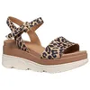Image de Geox Femme D Gardenia C Sandales compensées, Naturel, 41 EU