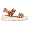 Image de Geox Femme D Flextride S C Sandales compensées, Beige Brique, 35 EU